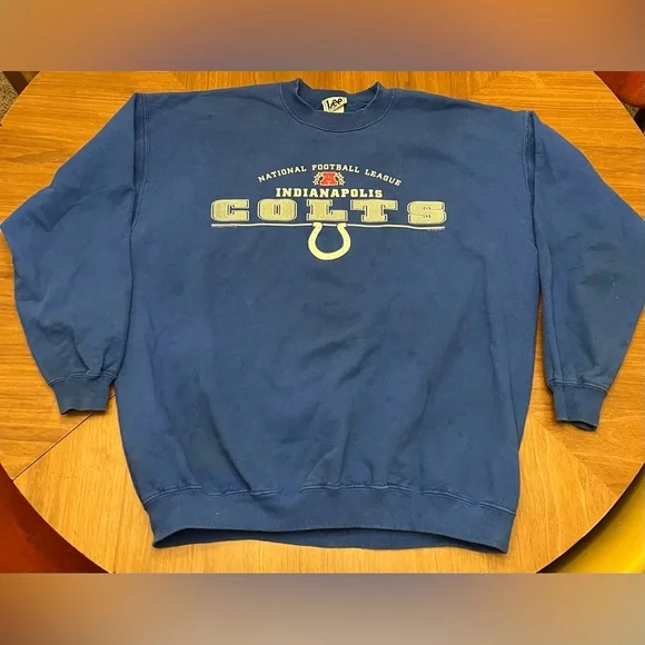 Vintage 2001 Indianapolis Colts Lee Sport Crewneck - Picture 1 of 8
